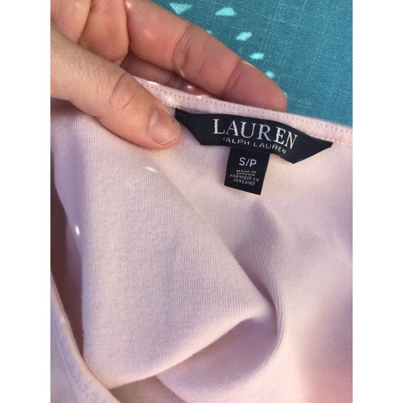 Ralph Lauren black label short sleeve shirt size small s top dusty pink - Picture 9 of 10